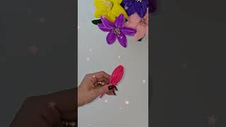 Fiore con scovolini 🌸🌸🌸 scovolini fiori beautiful faidate diycrafts idea [upl. by Sutsuj]