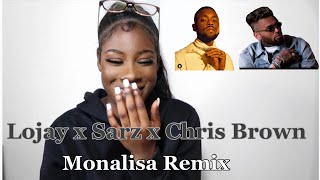 MONALISA  LOJAY X SARZ X CHRIS BROWN  Reaction Video  Schellinx [upl. by Finstad]