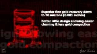 Gold Kacha Mineral Concentrator  How It Works amp Features 2012 [upl. by Asserac]