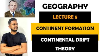 8 Continental Drift Theory  Alfred Wegener  Geography [upl. by Mariya]