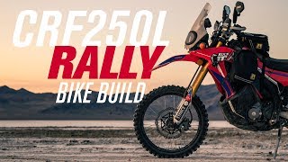 Honda CRF250L Rally Bike Build [upl. by Gatias]