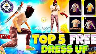 Top 5 No Top Up 😍 Dress Combination LIKE M1NX  FREESTYLE 😱 DRESS COMBINATION 2024  AR CLASSY [upl. by Marcoux]