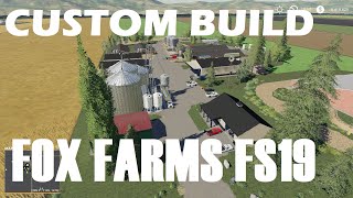 Fox Farms FARM BUILD  CONSOLE amp PC MAP  USA MAP  Timelapse  Farming Simulator 19 [upl. by Richardo]