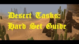 RSTask Desert Hard Task Set Guide [upl. by Helli952]