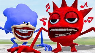 NEW RADDY SPRUNKI TAPES VS SONIC TAPES in Garrys Mod [upl. by Ecirual]