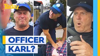 Does Karl have what it takes to become a police officer  Today Show Australia [upl. by Sumner]