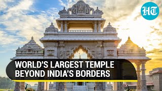 US Largest Handcarved Hindu Temple To Open In New Jersey Take A Tour Inside  Watch [upl. by Aden]