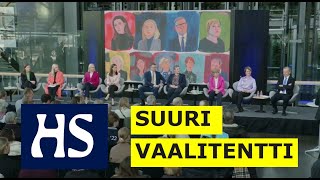 Helsingin Sanomat suuri vaalitentti  Eduskuntavaalit 2023 [upl. by Haimes]