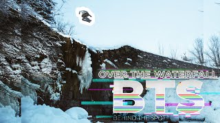 Snowboarding Over The Waterfall  BTS Ep 3 [upl. by Akirahc]