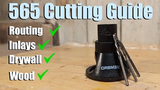 Dremel 565 Cutting Guide Review Guide And Uses [upl. by Noneek]