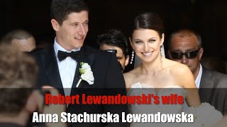 Robert Lewandowskis wife Anna Stachurska Lewandowska [upl. by Strickland]