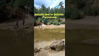 KOLOROWE JEZIORKA WIEŚCISZOWICE shorts short lake podróże [upl. by Enyawud]