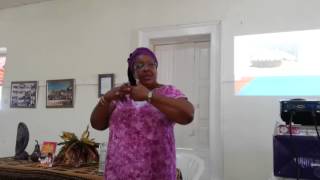 Dr Nancy Jacobs at BARP Lecture on Barbados Landship and African Origin of Sui Sui [upl. by Dorej653]