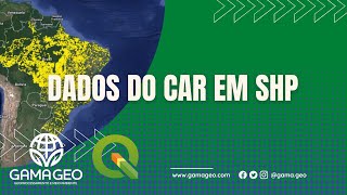 Como pesquisar e BAIXAR dados do Cadastro Ambiental Rural  CAR em SHAPEFILE e usar no QGis [upl. by Ednalrym]