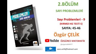 Hız ve Renk TYT ProblemlerSayı Problemleri 9Kırmızı Hız Testi 5 sayfa 4546 [upl. by Chui]