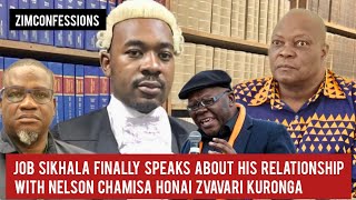 Job Sikhala Finally Speaks About His Relationship With Nelson Chamisa Honai Zvavari Kuronga [upl. by Norvin307]