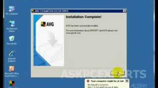 Install AVG Free Antivirus [upl. by Lemrahc4]