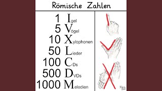 Römische Zahlen IVXLCDM [upl. by Nahtnaoj]