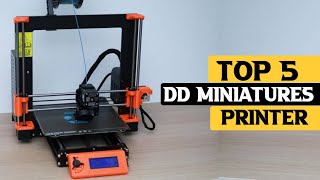 The Top 5 Best 3D Printer For DampD Miniatures An Affordable Budget Printer [upl. by Westhead304]