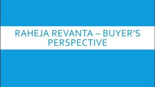 Raheja Revanta  a buyer’s perspective Delays in Revanta project completion at sector 78 Gurugram [upl. by Angele40]