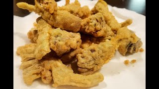 CARCIOFI FRITTI E DORATI come friggere i carciofi con videoricetteinsieme [upl. by Anelaf]