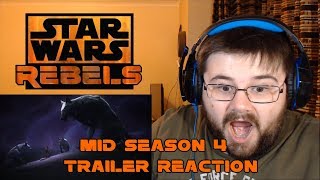 Star Wars Rebels  MidSeason 4 Trailer  Reaction [upl. by Mosra]