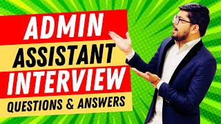 Admin Assistant Job Interview Questions and Answers  Administrative Assistant Job Interview [upl. by Ttemme]