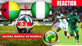 Guinea Bissau vs Nigeria 01 Live Africa Cup Nations Qualifiers Match Super Eagles Highlights [upl. by Humph25]