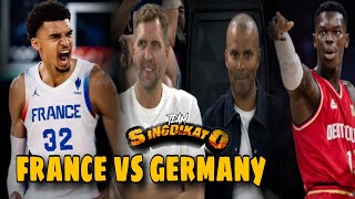 FRANCE vs GERMANY  NABIKTIMA ANG GERMANY UWING LUHAAN SI DENNIS SCHRODER parisolympics2024 france [upl. by Schach148]