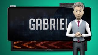 GABRIEL  How to say it Backwards [upl. by Tsuda]