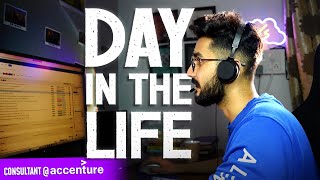 A Day in Life of an Accenture Management Consultant in India ✅  Work From Home Edition ❤️ [upl. by Bencion552]