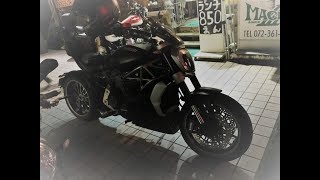 悪魔 テルミニョーニサウンドを聞け 2016 DUCATI X Diavel 2016 ドゥカティXディアベル 定休日 和歌山 白浜 2016 ドカティXディアベル [upl. by Kamila]