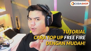 Cara Top Up Diamond Free Fire FF Legal amp Aman featuring Dyland PROS  Codashop Indonesia [upl. by Iney665]