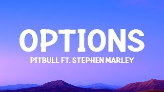 Pitbull  Options Lyrics ft Stephen Marley [upl. by Phyl]