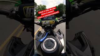 Z125 Vs Honda Grom [upl. by Xantha]