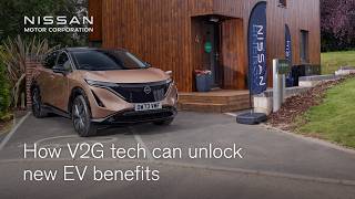 Unlocking new energy benefits of EVs with vehicletogrid technology  Nissan [upl. by Redmer416]