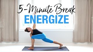 5Minute Yoga to Energize [upl. by Gervase]