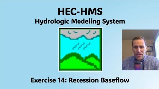 HEC HMS Exercise 14  Recession Baseflow [upl. by Tabbi]