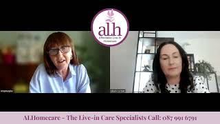 Eileen ALHomecare chats to Amy Murphy Alzheimer’s Society [upl. by Papert]