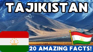 TAJIKISTAN 20 Facts in 4 MINUTES [upl. by Affra897]