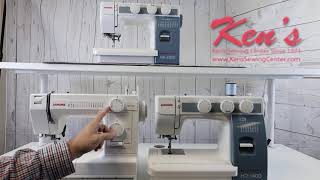 Janome Sewing Machine Comparison Overview of Heavy Duty HD1000 HD1400 and HD2200 [upl. by Winser]