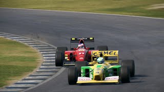 AUTOMOBILISTA 2  Alesi Mansell Schumacher en el circuito de Jerez [upl. by Nyberg571]