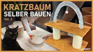 Einen Kratzbaum selber bauen 20 Anleitung  by Kaese8rot [upl. by Nahamas452]