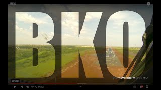 Cockpit  Landing ✈ BAMAKO  BKO  GABS  Mali ✈ A350  RWY06 HD [upl. by Hagerman]