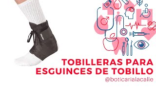 TOBILLERAS PARA ESGUINCES DE TOBILLO [upl. by Merrili]