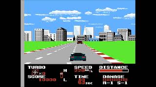 Taito Chase HQ Gameplay Famicom [upl. by Nilra]