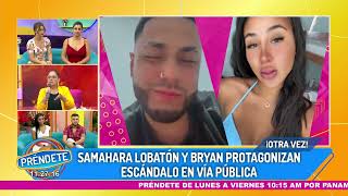 Samahara Lobatón y Bryan protagonizan escándalo en la vía pública [upl. by Daggett586]