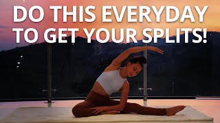 Do This Everyday to Get Your Splits  How To Get Your Splits  21 Day Splits Challenge  Daniela [upl. by Atiuqahc813]