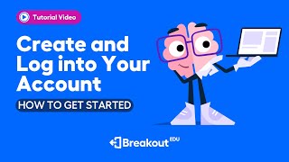 How To Create and Log into Your Account  Breakout EDU Tutorial [upl. by Eisset]