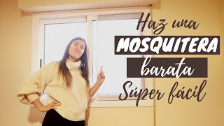 DIY  Cómo hacer una mosquitera magnética para tus ventanas [upl. by Agostino]